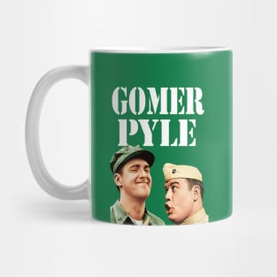 Gomer Pyle , and sgt Carter 1960s sitcom , Mug